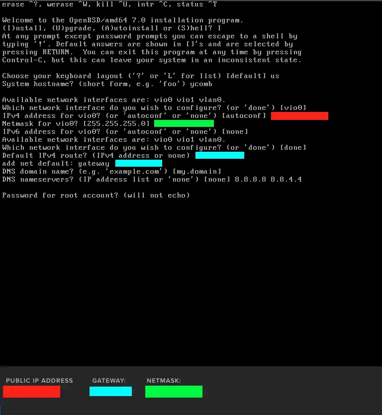 network configuration